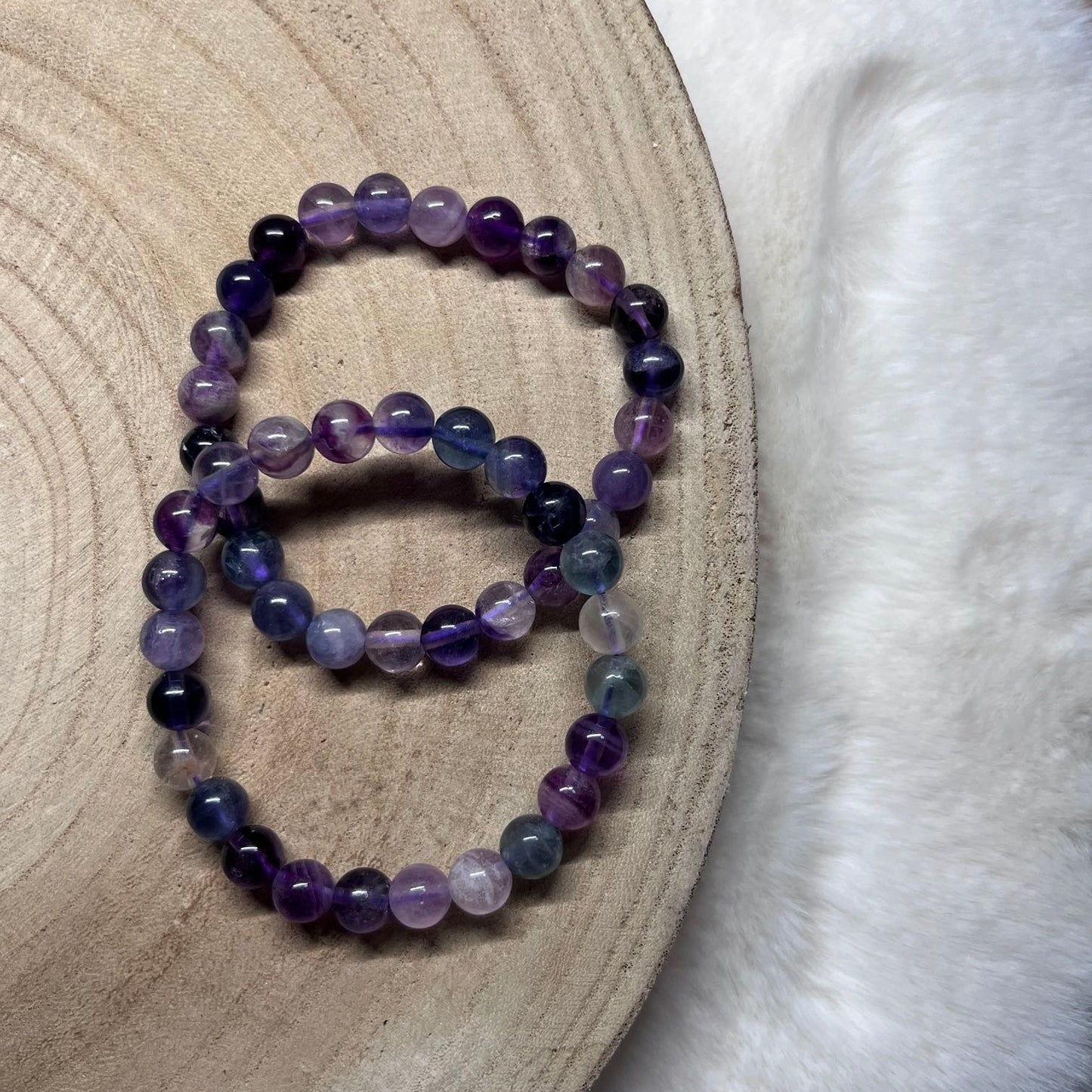 Fluorit Kugelarmband