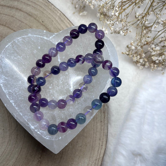 Fluorit Kugelarmband