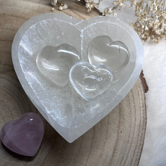 Bergkristall Herzchen