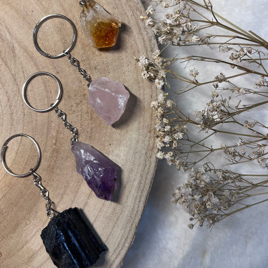 Rohstein Schlüsselanhänger