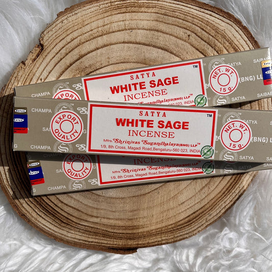 Weißer Salbei Räucherstäbchen Satya