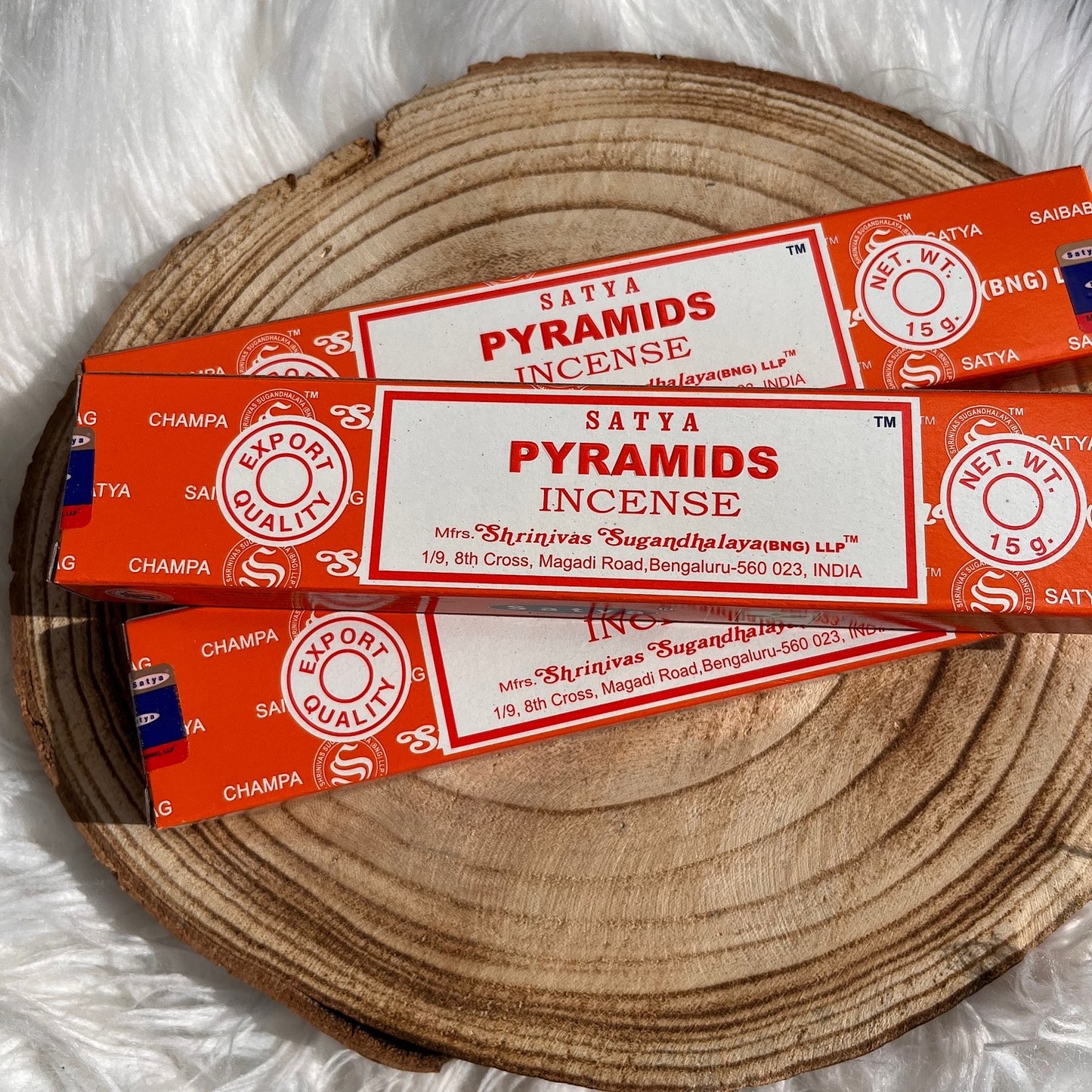 Pyramids Räucherstäbchen Satya