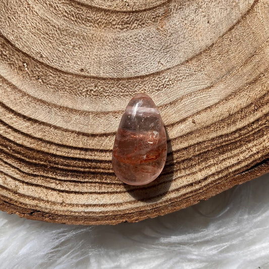 Hämatoit Quartz/Feuerquarz Anhänger