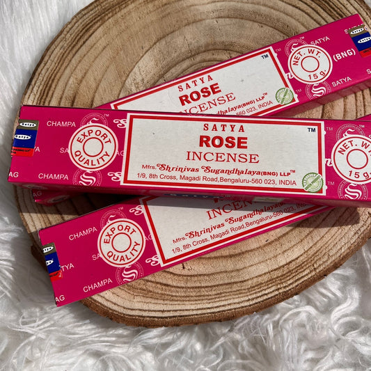 Rose Räucherstäbchen Satya we