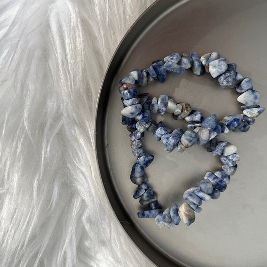 Sodalit Splitterarmband