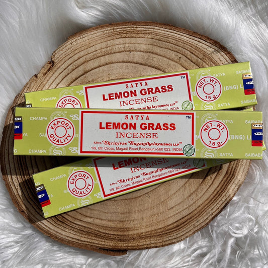 Lemon Grass Räucherstäbchen Satya