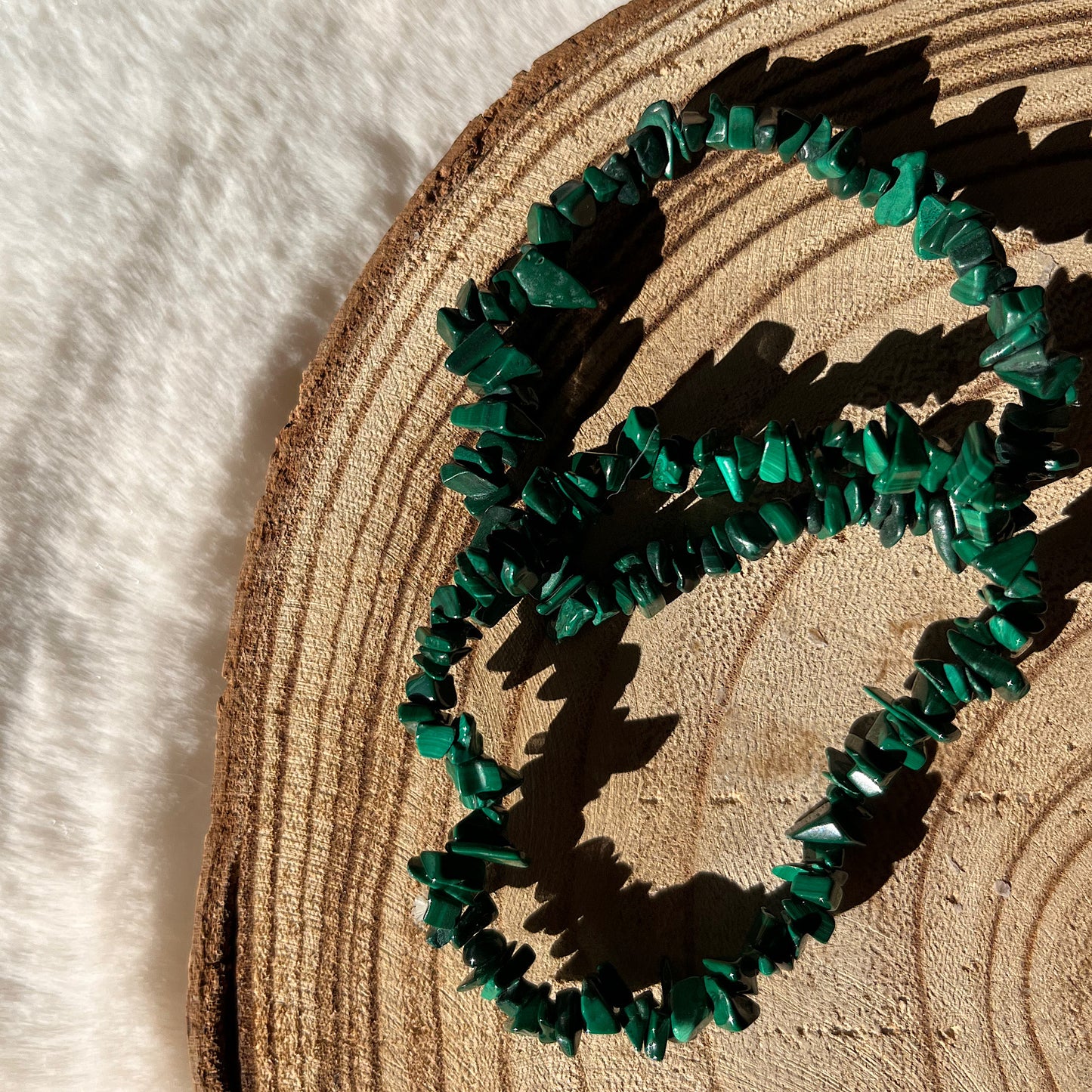Malachit Splitterarmband