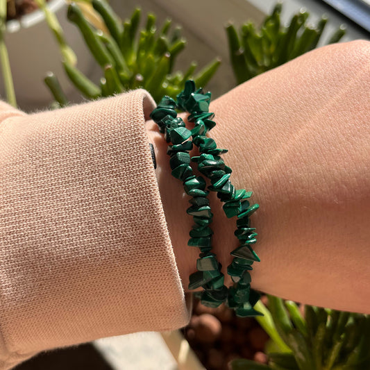 Malachit Splitterarmband