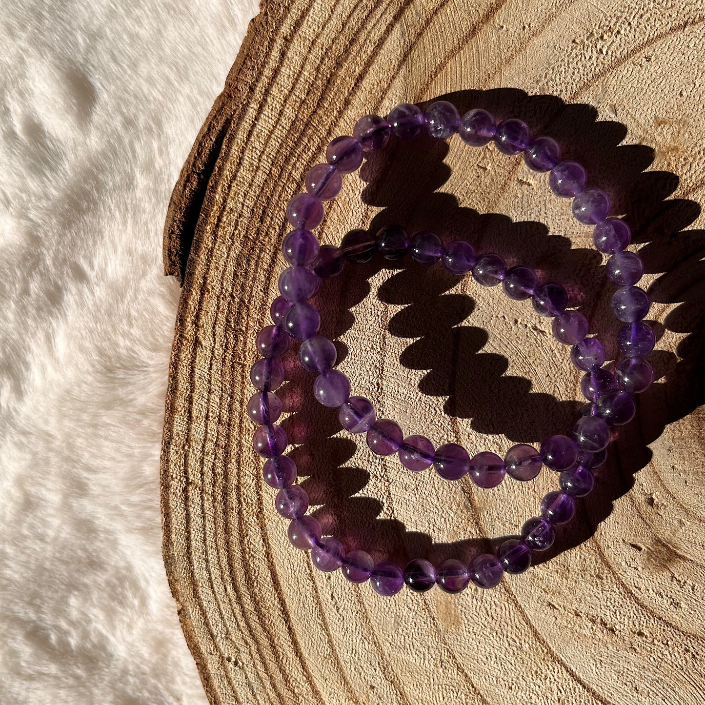 Amethyst Kugelarmband